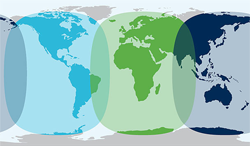 Inmarsat BGAN Coverage